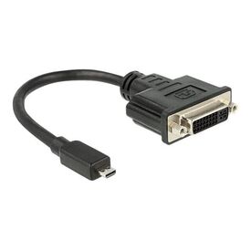 DeLOCK - Video / audio adaptor - micro HDMI (M) to DVI-D  | 65563