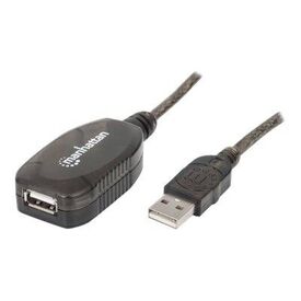 Manhattan USB-A to USB-A Extension Cable, 20m, Male to F | 150958