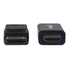 Manhattan DisplayPort 1.2 to HDMI Cable, 4K@60Hz, 1.8m,  | 153201