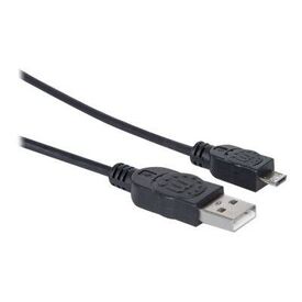 Manhattan USB-A to Micro-USB Cable, 1.8m, Male to Male,  | 307178