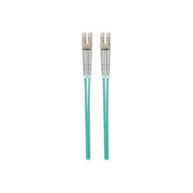 Intellinet Fibre Optic Patch Cable, OM3, LC/LC, 2m, Aqua | 750134