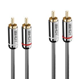 Lindy Cromo Line - Audio cable - RCA male to RCA male - 3 | 35347