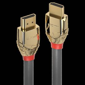 Lindy Gold Line - HDMI with Ethernet cable - HDMI (M) to  | 37861