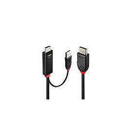 Lindy - Adapter cable - HDMI, USB (power only) male to Di | 41498