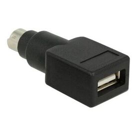DeLOCK - Keyboard / mouse adapter - PS/2 (M) to USB (F) - | 65898