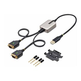 StarTech.com 2ft (60cm) 2-Port USB to Serial  | 2P1FFC-USB-SERIAL