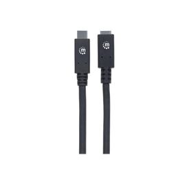 Manhattan USB-C to USB-C Extension Cable, 50cm, Male to  | 355230