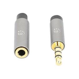 Manhattan Stereo Audio 3.5mm Extension Cable, 1m, Male/F | 356022