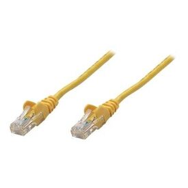 Intellinet Network Patch Cable, Cat6, 0.25m, Yellow, Cop | 739818