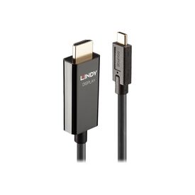 Lindy - Adapter cable - 24 pin USB-C male to HDMI male -  | 43317