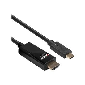 Lindy - Adapter cable - 24 pin USB-C male to HDMI male -  | 43317