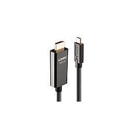 Lindy - Adapter cable - 24 pin USB-C male to HDMI male -  | 43317
