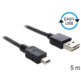 DeLOCK EASYUSB USB cable miniUSB Type B (M) to USB (M) 83365