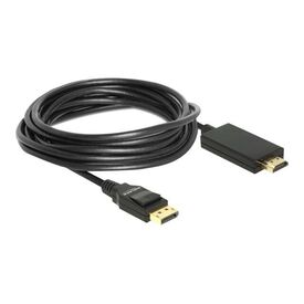 Delock - Video cable - DisplayPort male to HDMI male - 5  | 85319