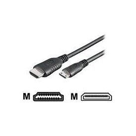 TECHly HDMI cable HDMI male to mini HDMI male ICOCHDMIB015