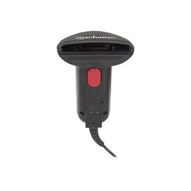 Manhattan Contact CCD Handheld Barcode Scanner, USB, 60m | 178488