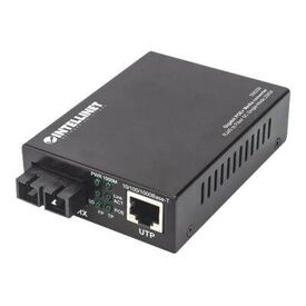 Intellinet Gigabit PoE+ Media Converter, 1000Base-T RJ45 | 508209