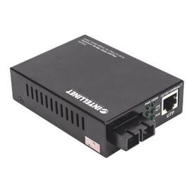 Intellinet Gigabit PoE+ Media Converter, 1000Base-T RJ45 | 508209
