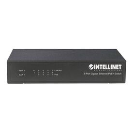 Intellinet 5-Port Gigabit Ethernet PoE+ Switch, 4 x PSE  | 561228