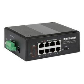 Intellinet PoE-Powered 8-Port Gigabit Ethernet PoE+ Indu | 561624