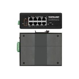 Intellinet PoE-Powered 8-Port Gigabit Ethernet PoE+ Indu | 561624