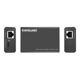 Intellinet PoE Splitter with USB-C Output, PoE++ / 4PPoE | 561693