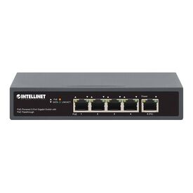 Intellinet - Switch - 4 x 10/100/1000 (PoE+) + 1 x 10/10 | 561808