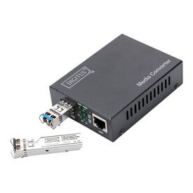 DIGITUS DN-82211 - Fibre media converter - 10 GigE, 5 GigE, 2.5 G
