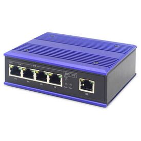 DIGITUS Industrial - Switch - unmanaged - 4 x 10/100  | DN-650107