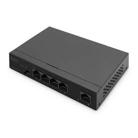 Digitus 4- Port Gigabit PoE Netzwerkswitch, Desktop, | DN-95330-1