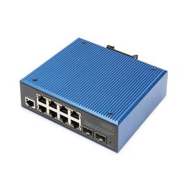 Digitus Industrial 8+2-Port L2 managed Gigabit Ethern | DN-651157