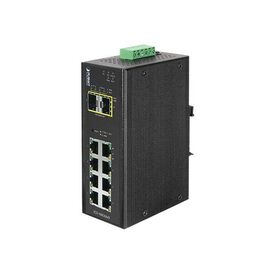 PLANET IGS-10020MT - Switch - Managed - 8 x 10/100/1000 + 2 x Gig
