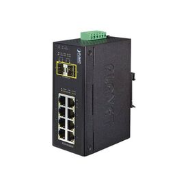 PLANET IGS-1020TF - Switch - unmanaged - 8 x 10/100/1000 + 2 x Gi