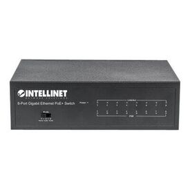 Intellinet 8-Port Gigabit Ethernet PoE+ Switch, IEEE 802 | 561204