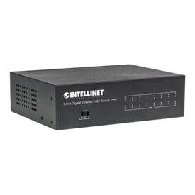 Intellinet 8-Port Gigabit Ethernet PoE+ Switch, IEEE 802 | 561204
