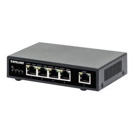 Intellinet - Switch - 4 x 10/100/1000 (PoE+) + 1 x 10/10 | 561839