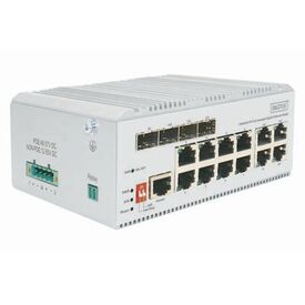 Digitus Industrial 8+4 L2 managed Gigabit Ethernet Sw | DN-651145