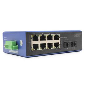 Digitus Industrial 8 + 2 -Port Gigabit Ethernet PoE S | DN-651151