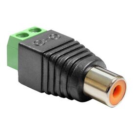 Delock Adapter RCA female > Terminal Block - Video / audi | 65418