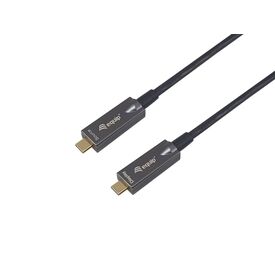 Equip USBC to C Active Optical Cable, 10m, 4K60Hz, 119462