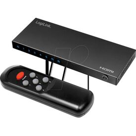 LogiLink Switch HDMI 5x1Port 4K60Hz HDCP HDR CEC RC HD0060