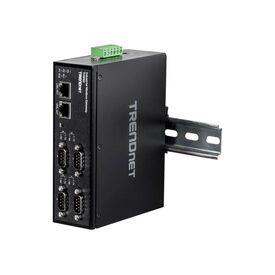 TRENDnet TI-M42 - Gateway - industrial - 4 ports - 100Mb LAN, RS-