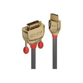 Lindy Gold - Video cable - single link - DVI-D (M) to HDM | 36199