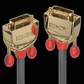 Lindy Gold - DVI cable - single link - DVI-D (M) to DVI-D | 36217