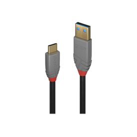 Lindy Black Line - USB cable - USB-C (M) to USB Type A (M | 36910