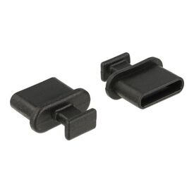 DeLOCK Dust Cover for USB Type-C Female - Dust cover - bl | 64013