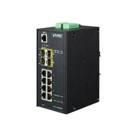 PLANET IGS-12040MT - Switch - Managed - 8 x 10/100/1000 + 4 x Gig