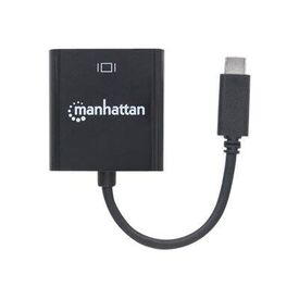 Manhattan USB-C to VGA Converter Cable, 1080p@60Hz, Blac | 151771