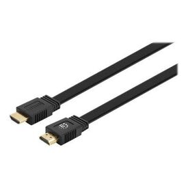 Manhattan HDMI Cable with Ethernet (Flat), 4K@60Hz (Prem | 355636