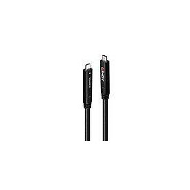 Lindy 8m USB 3.2 Gen 1 & DP 1.4 Typ C Hybrid Cable Cable 43393